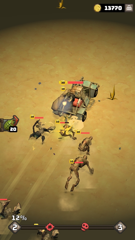 荒地战斗追逐Wasteland Battle Chase游戏截图3