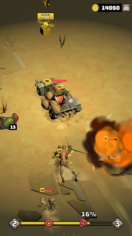 荒地战斗追逐Wasteland Battle Chase游戏截图4