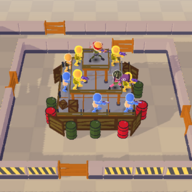 堡垒卫士游戏无限金币版(Defend City Merge Shoot Idle)图标