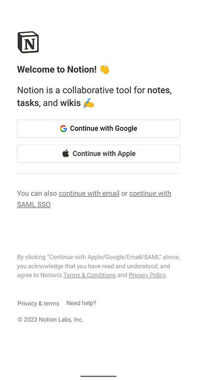 Notion AI截图1