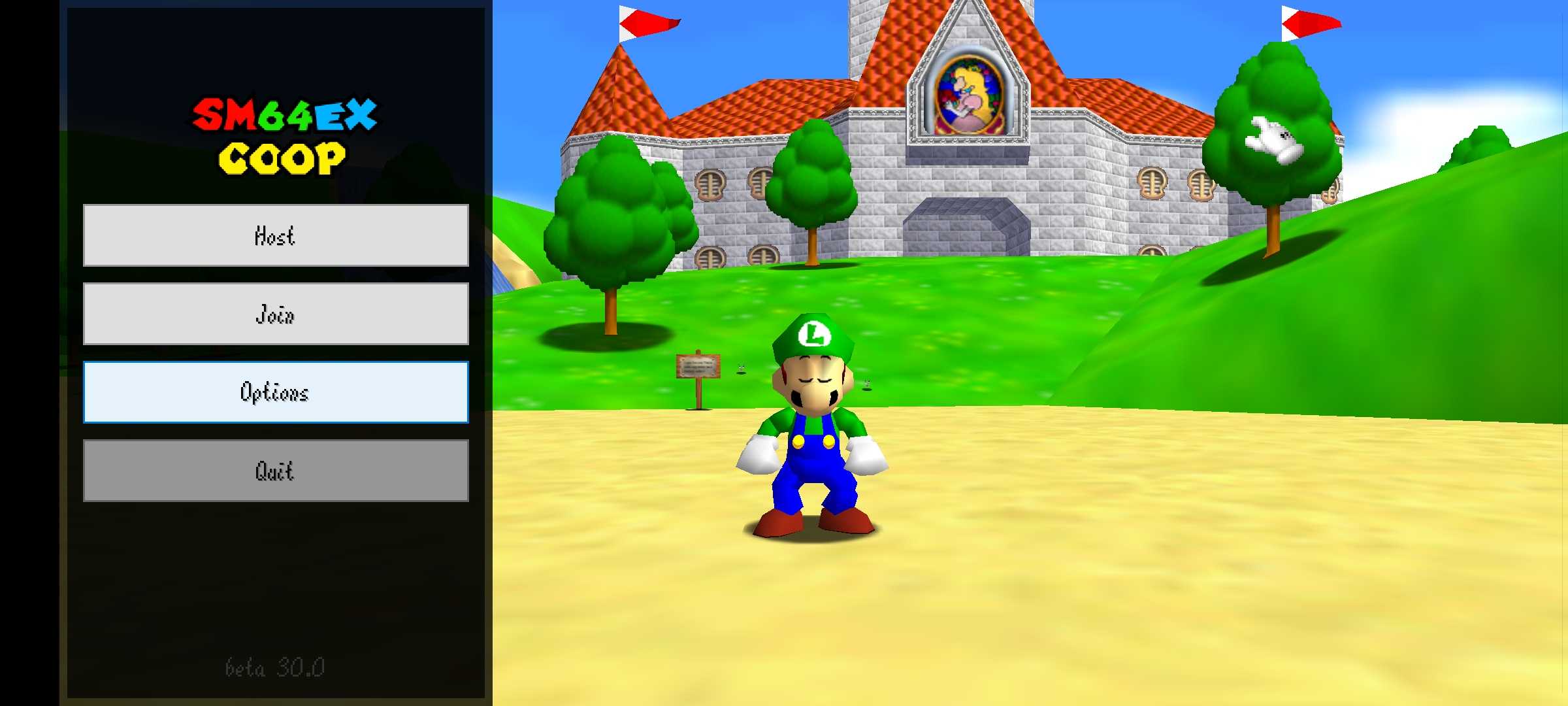 马里奥64改版(sm64ex-coop)截图1