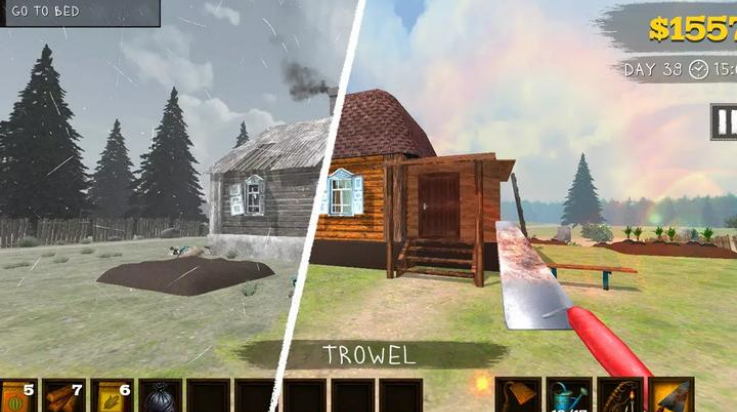 收获恐怖农场模拟器游戏(Reap: Horror Farming Simulator)截图1