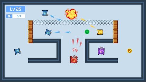 坦克大战无尽战争Tank Battle: Endless Fight截图1