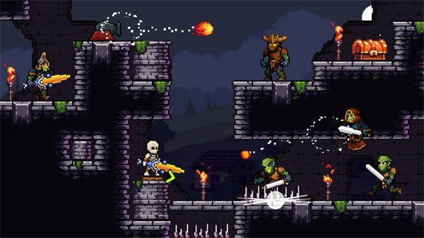 城堡骑士地下城安卓版(Apple Knight 2)截图3