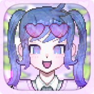 像素少女波卡图标