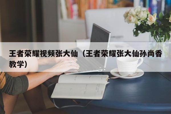 王者荣耀视频张大仙(王者荣耀张大仙孙尚香教学)